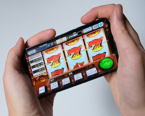 Fictional game interface on a mobile device for beginner hardware testing