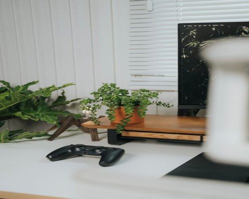 Beginner friendly gaming setup in a relaxed environment